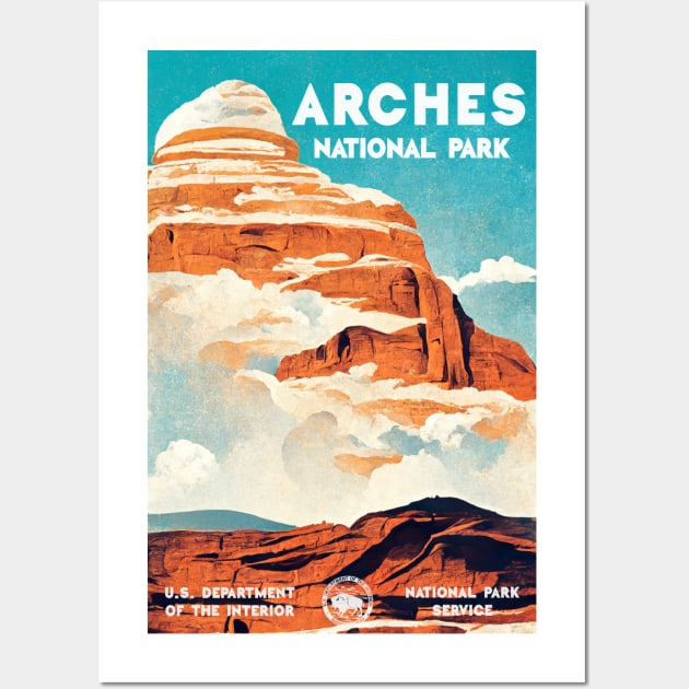 Arches National Park Wall Art by splode